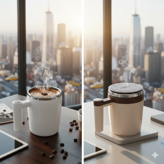 Smart Vortex: Portable Self-Stirring Mug